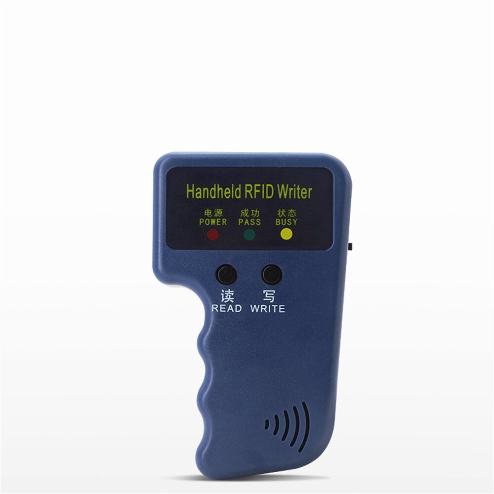 125 khz  em4100 rfid h/id kopimaskine writer duplikator programmeringslæser  + t5577 em4305 genskrivbare id fjernbetjeninger tags kort 5200 håndholdt