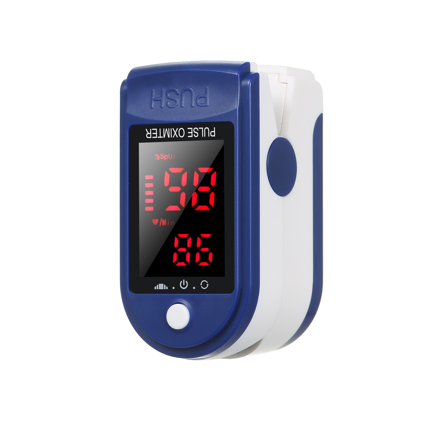 Blood Oxygen Monitor Pulsoxymeter SpO2 Zuurstof Verzadiging Monitor Binnen 24 Uur (Zonder Batterij): Type 7