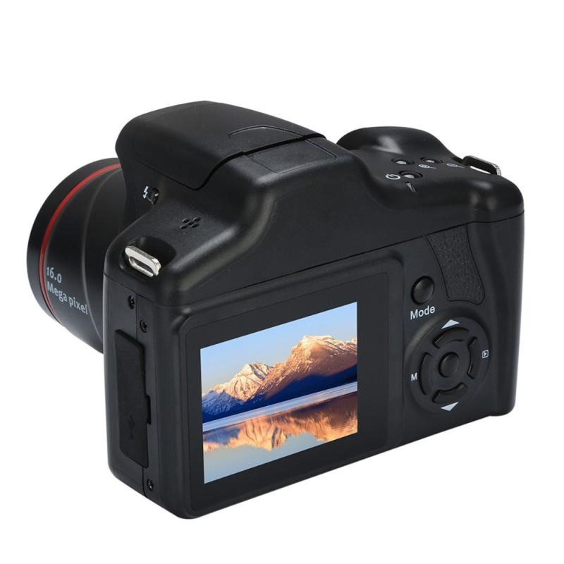 -hd kamera digitalt slr kamera 2.4 tommer tft lcd skærm 1080p 16x optisk zoom anti-shake 1080p slr kamera bærbar
