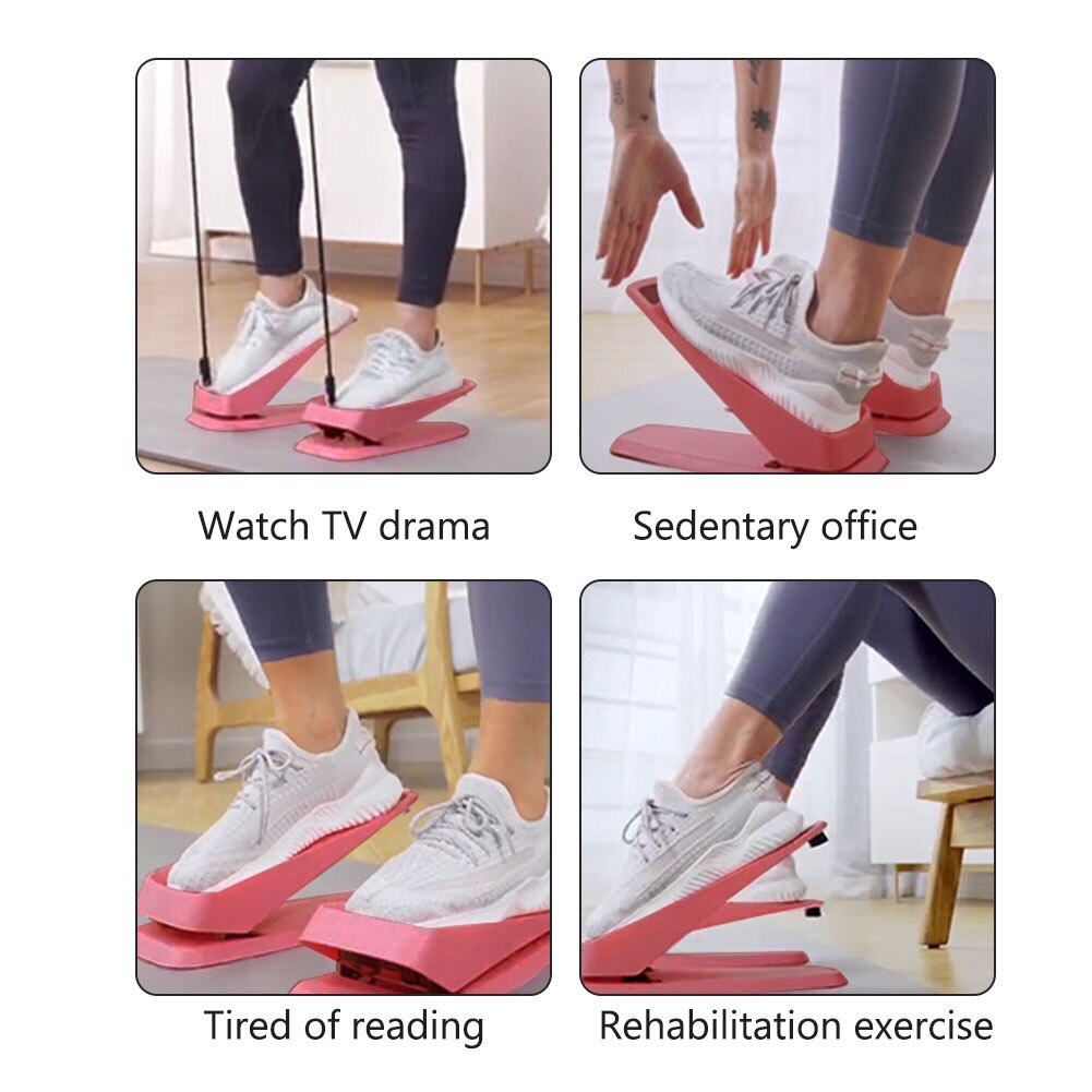 Anti Slip Home Gym Fitness Stepping Machine Mini Indoor Draagbare Voor Oefening Sport Yoga Lopen Workout Met Resistance Bands