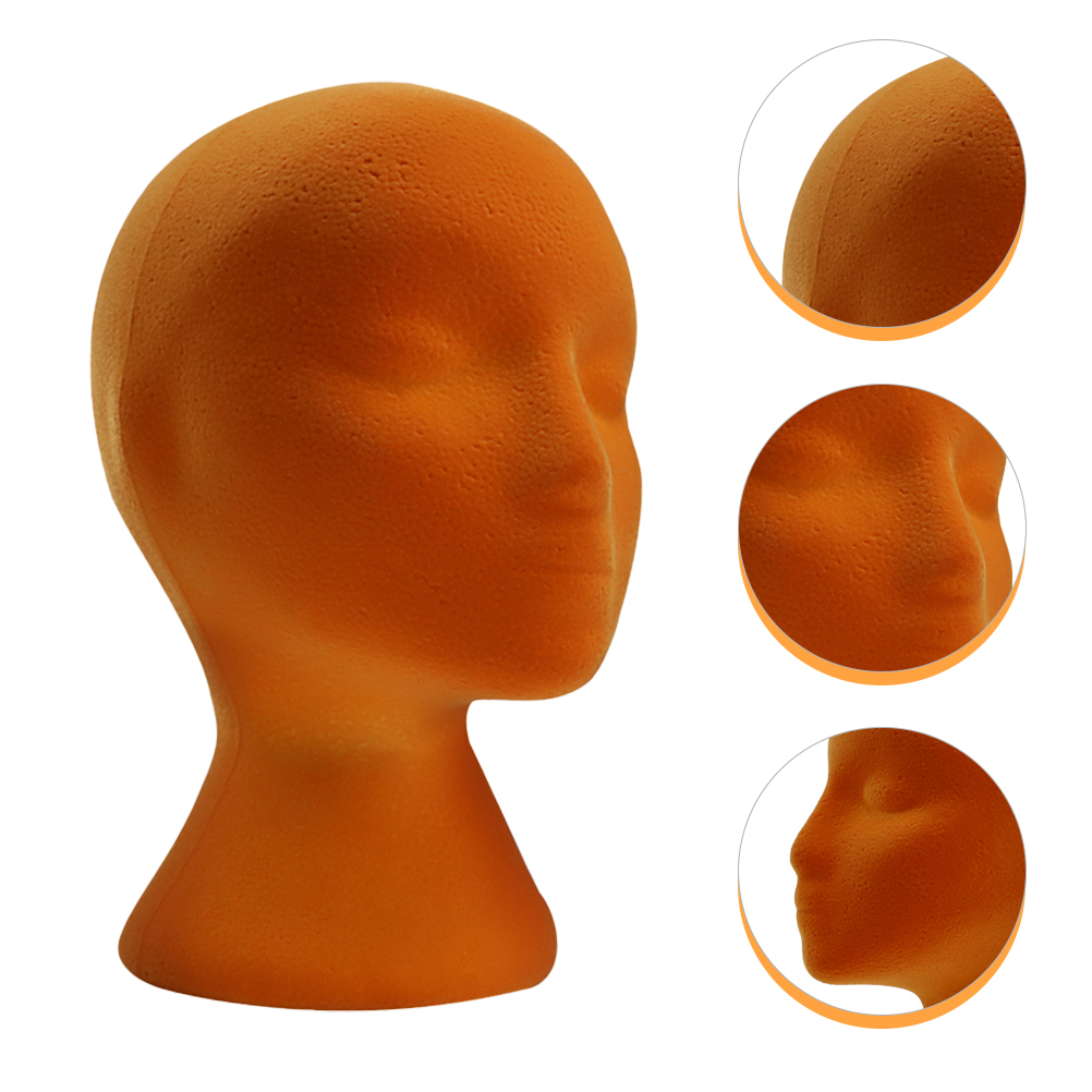 Kosmetiek Hoofd Lichtgewicht Nuttig Mannequin Pruik Hoofd Mannequin Hoofd Voor Make Oefeningen Hoeden Pruiken: Yellow