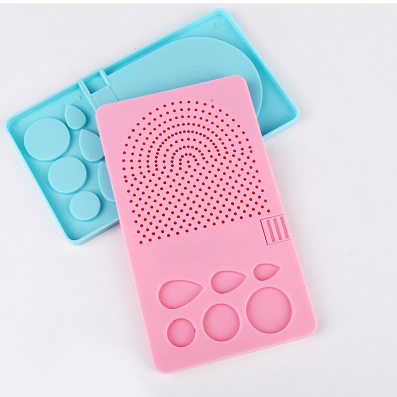 Paper Quilling Board with Pins Grid Guide for Paper Crafting Winder Roll Square DIY Crafts Tools HKS99