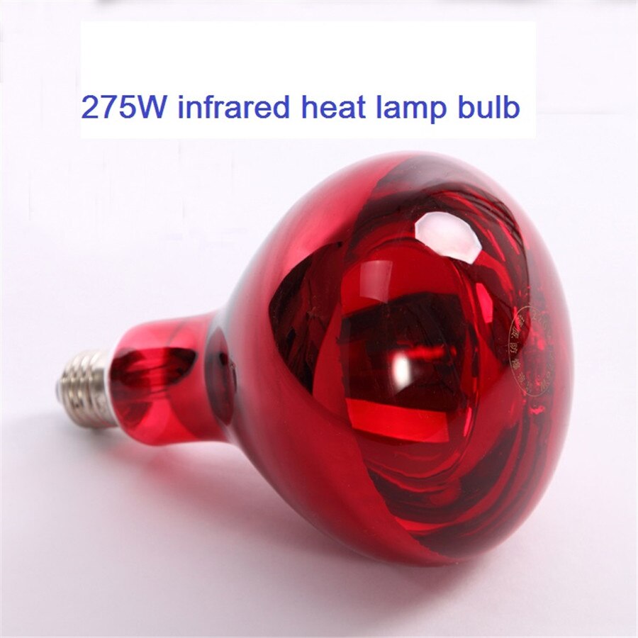 275W lampa grzewcza na podczerwień żarówka na podczerwień żarówka 220V opieka zdrowotna
