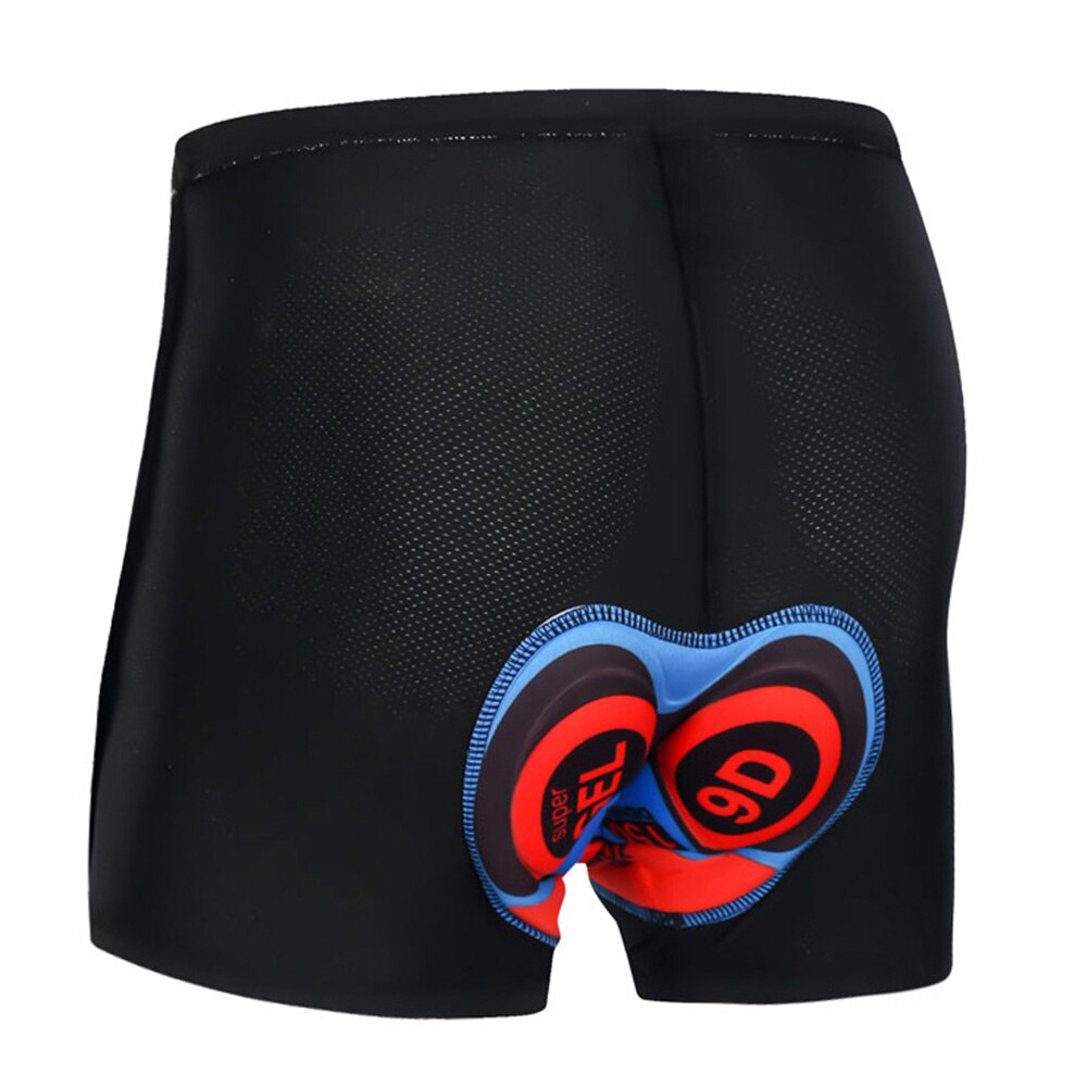Mannen Vrouwen Gewatteerde Fietsbroek Dikke Ademend Rekbaar Bodycon Fiets Shorts Ondergoed