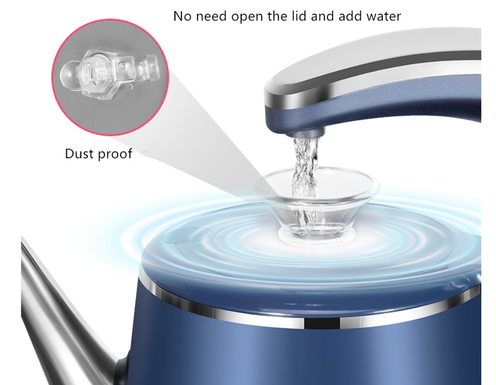 Electric Fully automatic Kettle teapot set 0.8L stainless steel safety auto-off Water Dispenser samovar Pumping stove household