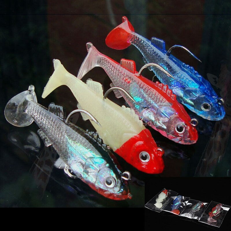 Paras hinta 1 kpl kalastusvälineet 3d silmät minnow kalastusuhe kalastussyötti 6cm/2.36 "
