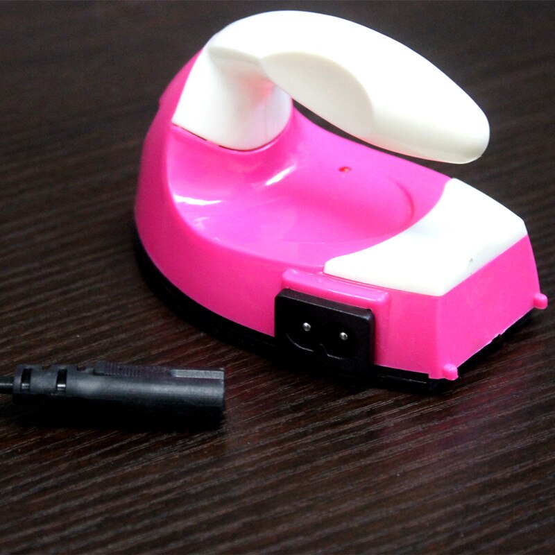 Mini elektrisch strijkijzer, draagbaar voor op reis, doe-het-zelf, knutselen, kleding, naaibenodigdheden, eu-stekker