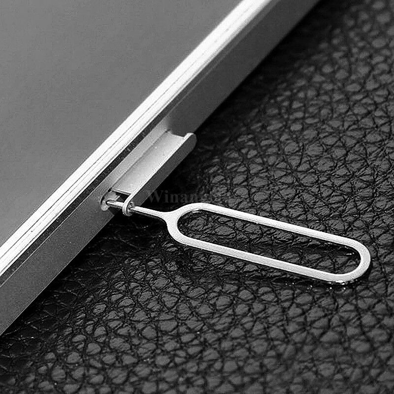 1000 Stks/partij Sim Card Tray Remover Eject Ejector Pin Sleutelhanger Open Tool Voor Iphone 12 5 5S 6 6S Plus Xs Xr Max Voor Ipad Voor Samsung