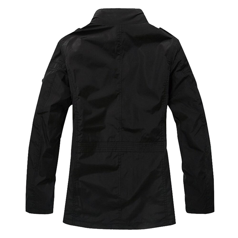 M -5xl herr lång trenchcoat för vår höst tunn vindjacka parka sommar tunn varsity khaki ytterkläder herrjacka casual baggy