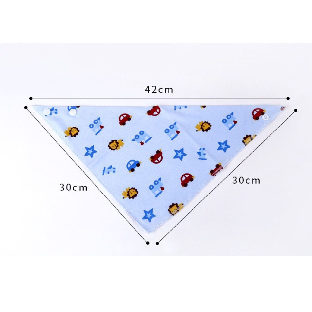 6 teile/satz Baby Lätzchen Für Jungen & Mädchen bandana lätzchen Spuck Tuch Druck Ebene Dreieck Baumwolle Baby Schal Mahlzeit CollarBurp Baby Zubehör