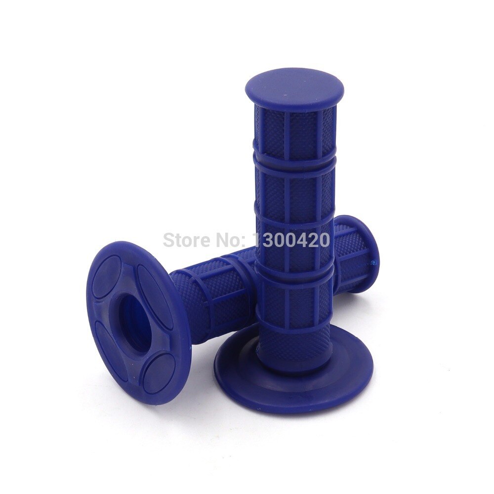 1 Pair Universal Soft Rubber 7/8" Throttle Handle Hand Grips for MX Pit Bike
