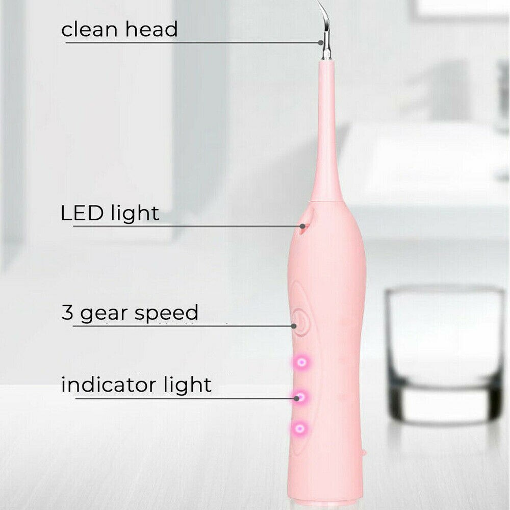 Electric Ultrasonic Sonic Dental Scaler Tooth Calculus Remover Cleaner Tooth Stains Tartar Tool Whiten Teeth Tartar Remove