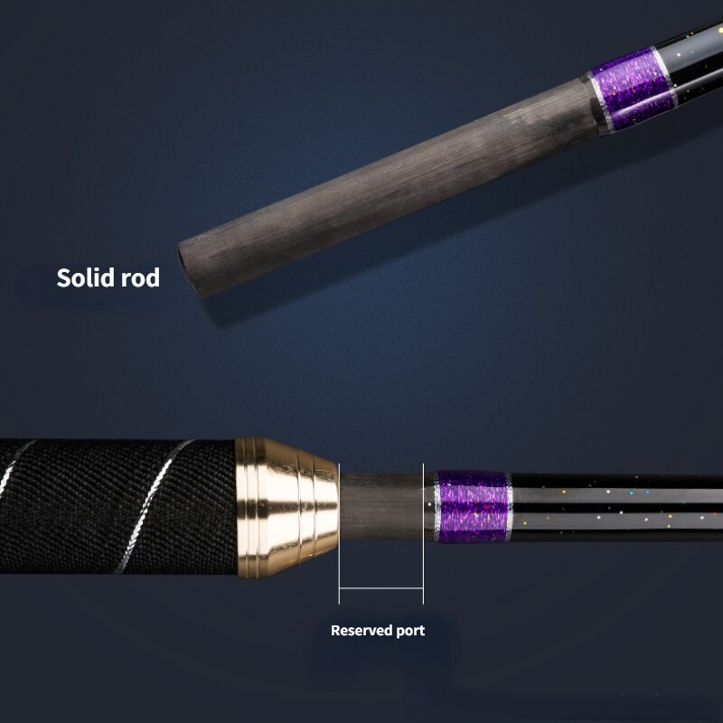 Mavllos fiske spinning støping pilkestang 1.65m lokkevekt 500-1000g dyphavs- og offshorebåt håndarbeidsbåt solid stang