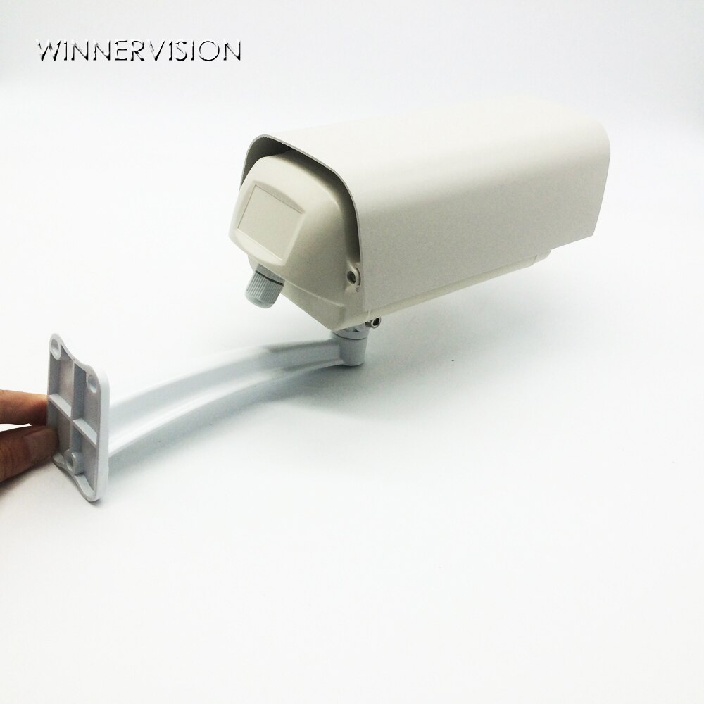 Zewnętrzne na zewnątrz kamera telewizji przemysłowej dom na zewnątrz wodoodporne antypoślizgowe futerał ochronny + regulowany uchwyt uchwyt montażowy na sufit i na ścianę stojak
