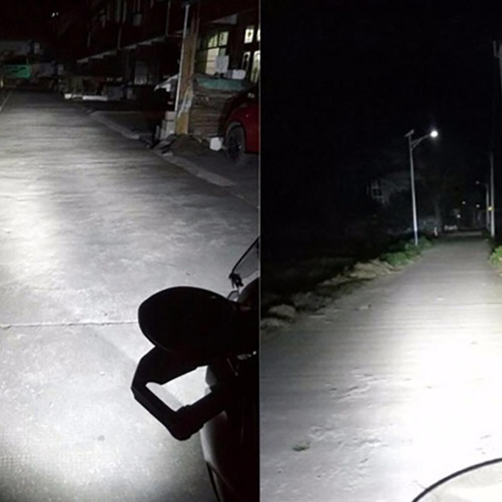 2Pcs 6LED Motorcycle Headlight DRL Spotlights Super Bright LED Lamp Fog Light 6.3cm x 5.2cm x 4.2cm　Motorcycle Accessories