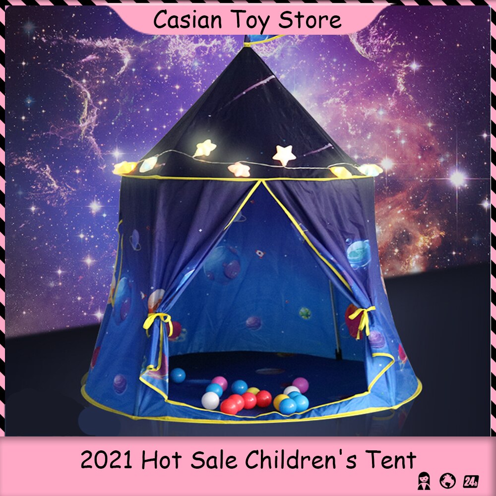 Accessori per tende per bambini per bambini Princess Castle Winter tende da esterno campeggio Barraca giocattoli regalo per ragazze Baby kids Room