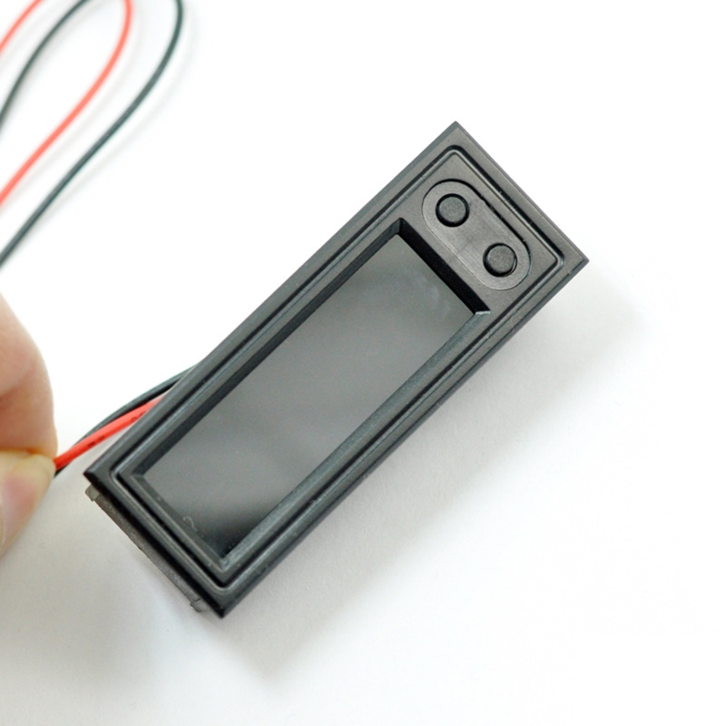 Reloj temperatura ajustable para coche, 12V, 3 en 1, termómetros, voltímetro, reloj electrónico, pantalla Digital LED, LCD
