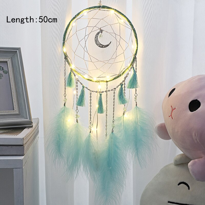 Attrape-rêve pour fille, carillons suspendus pour la maison, chambre d&#39;enfant, décoration de chambre de bébé, accessoires esthétiques: 12