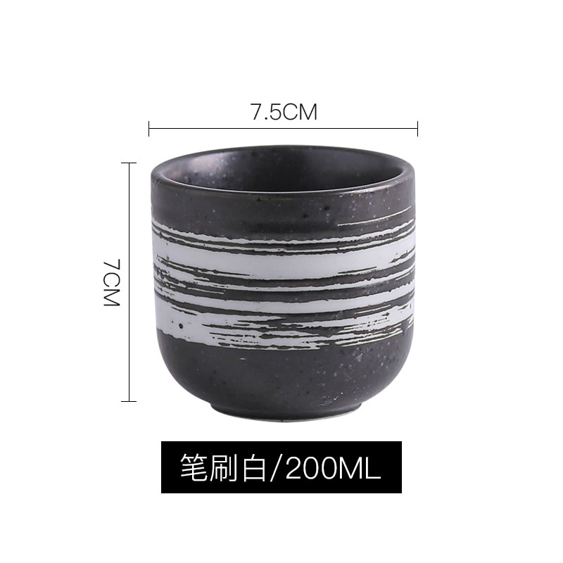 200ml søte japanske rå keramikk melk kopp flammeovn keramiske krus kaffekopper ettermiddagste kopp tazas originales