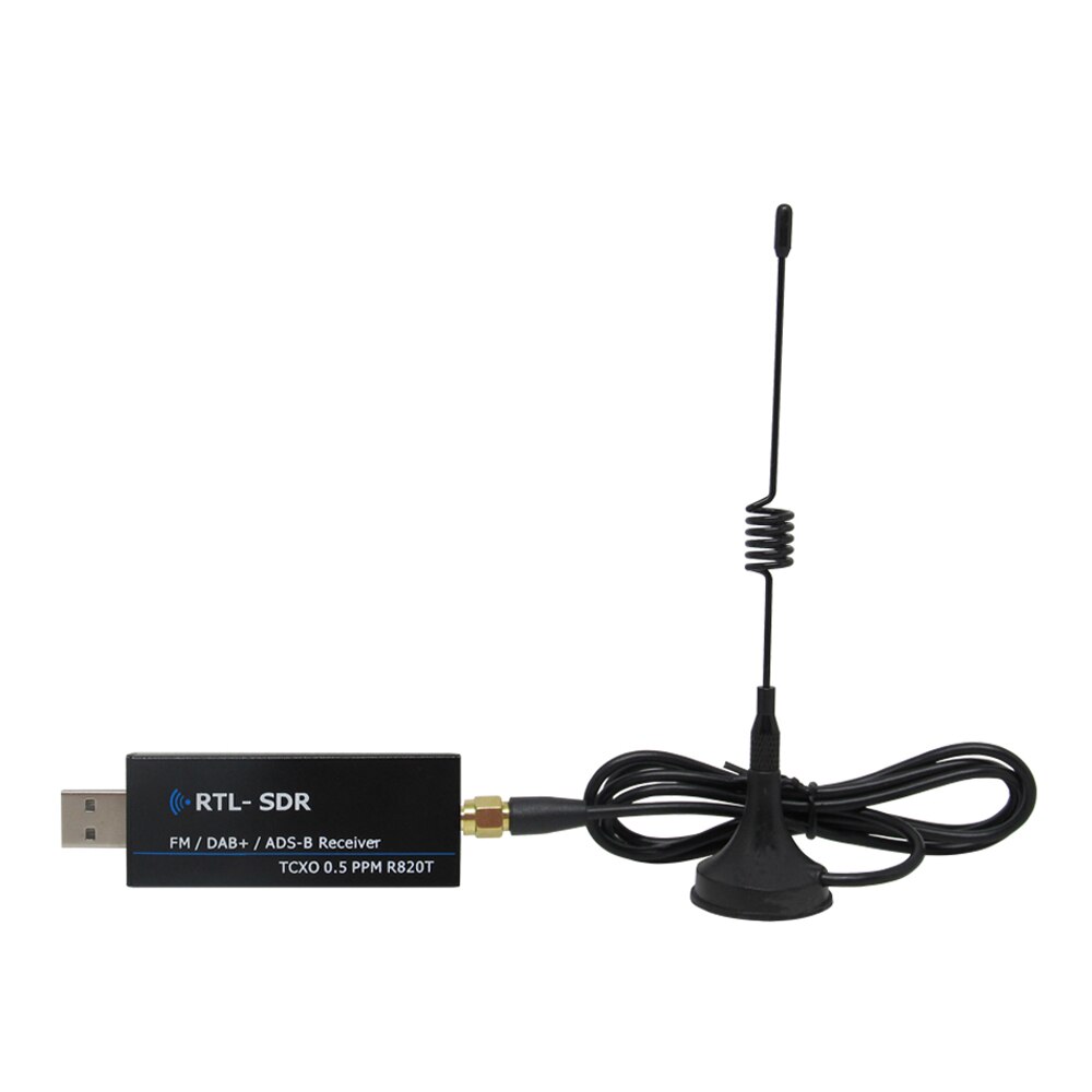 RTL2832u 25 MHz-1700 MHz Radio Ontvanger Volledige Band UHF VHF RTL-SDR USB Tuner RTLSDR USB dongle met RTL2832 SDR Ontvanger