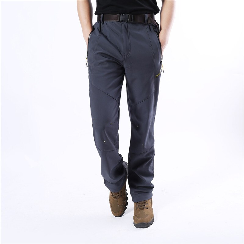 Outdoor Trousers Men's Water-Resistant Wind-Resistant Sports Breathable Soft Pants Plus-size Climbing Pants Mens