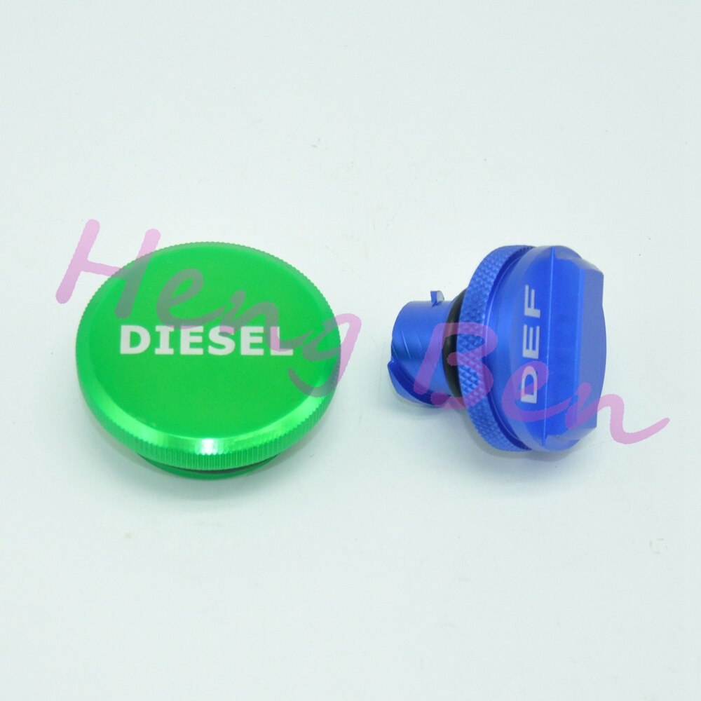 HB Blue DEF Cap Billet Aluminum Fuel Cap Magnetic Truck Permanent for Dodge Ram Diesel Cummins EcoDiesel: A and B