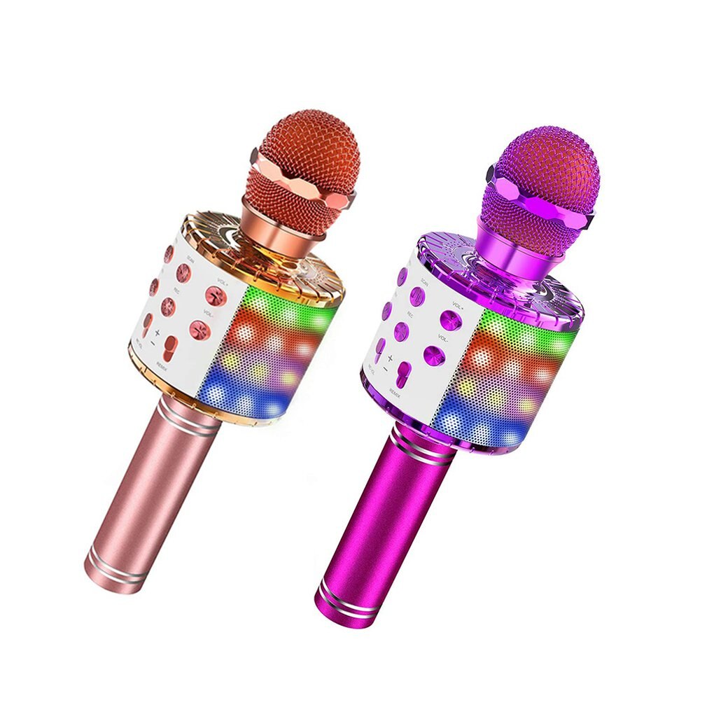 Capacitive Wireless Bluetooth Speaker with Light Integrated Variable Sound Microphone