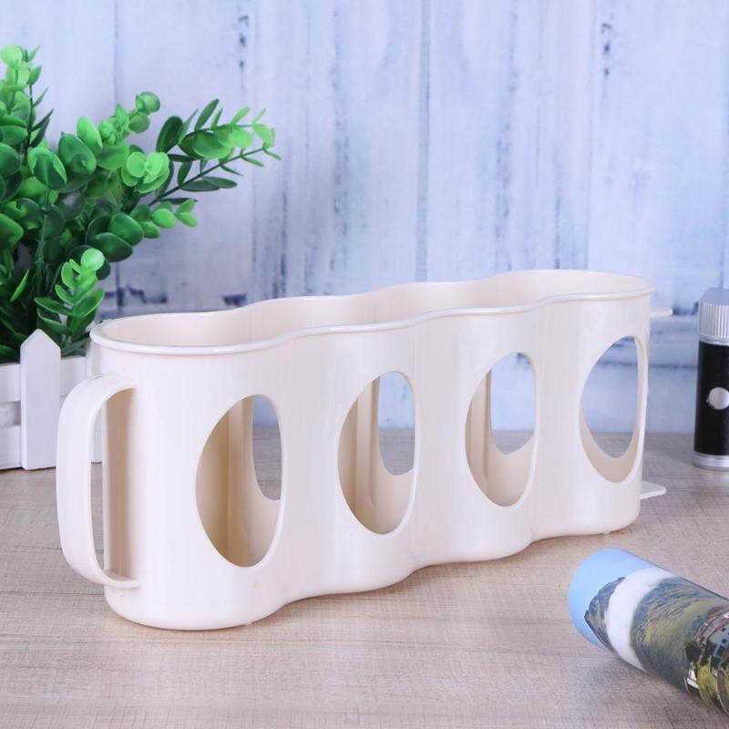 Congélateur réfrigérateur boîte de rangement panier Cola boisson canette conteneur peu encombrant quatre caisse organisateur plateaux bacs Gadgets de cuisine