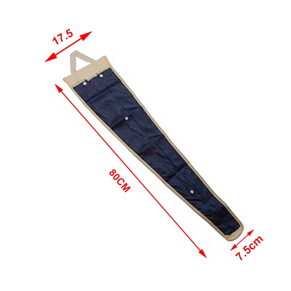 Glcc auton istuimen selkänojan säilytyslaukku 80cm polyesteria auton ripustettava säilytyspussi sateenvarjon sekalaiseen pidikkeeseen