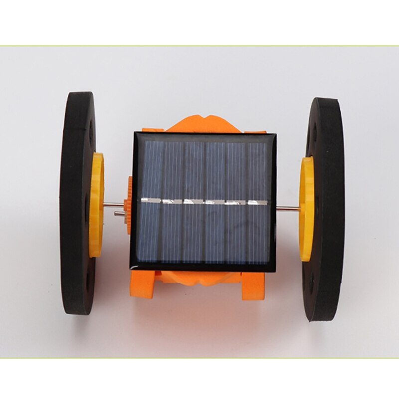 Diy-kleinserienproduktion: erfundenes solarauto – wissenschaft und umweltschutz – physikexperiment – handarbeit von schülern
