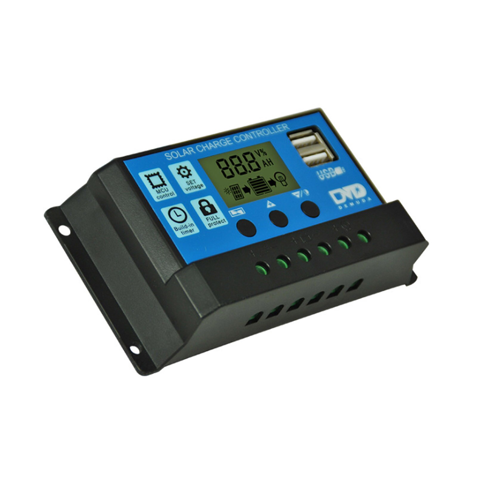 Pwm Controllers Zonnepaneel Timer Solar Regulator Panel Kit Pv Regulator 10 Amp Ontlading Controller Auto