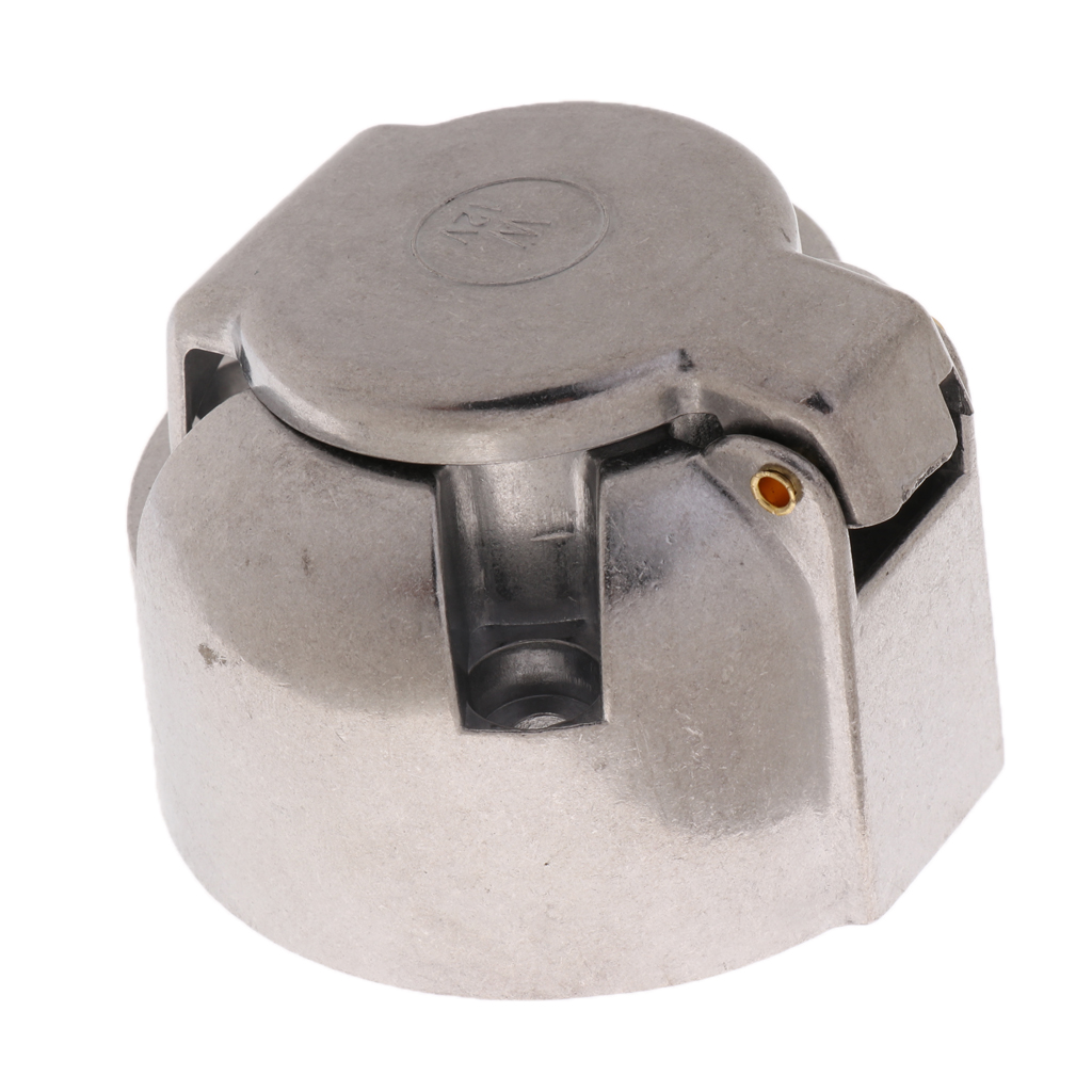 Auto Replacement 7 Pin Traile RV Tow Bar Plug Socket Tow Wiring Connector