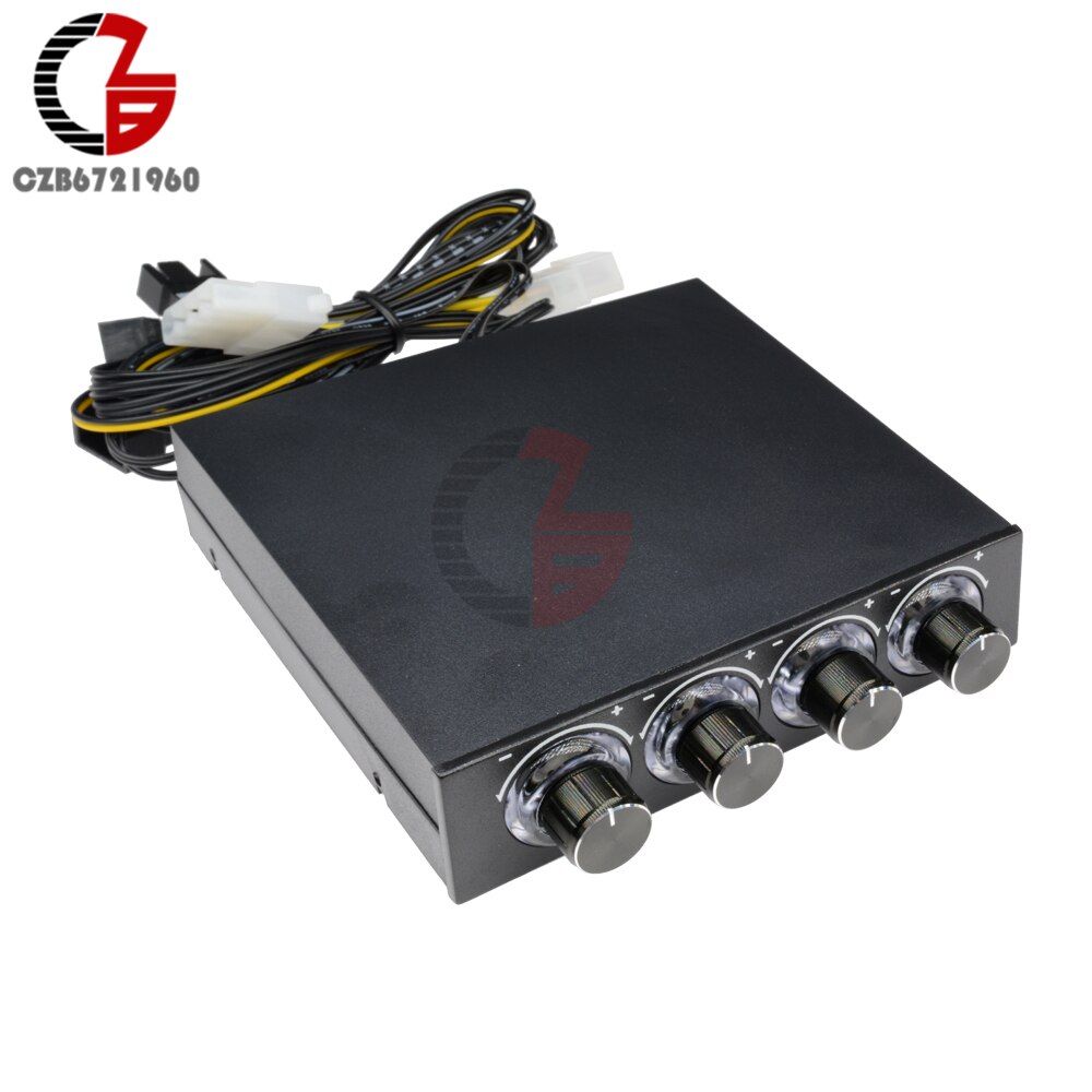 3.5 Fan Speed Controller Regulator Smooth Soft Start Brushless Motor Speed Control Power Regulator for PC