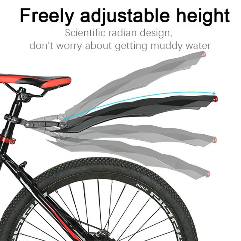 Bike Fender Bicycle Fenders Cycling MTB Mountain Bike Mud Guards Mudguard Wings For Bicycle Bike Accessories Bike Parts 4 Colors