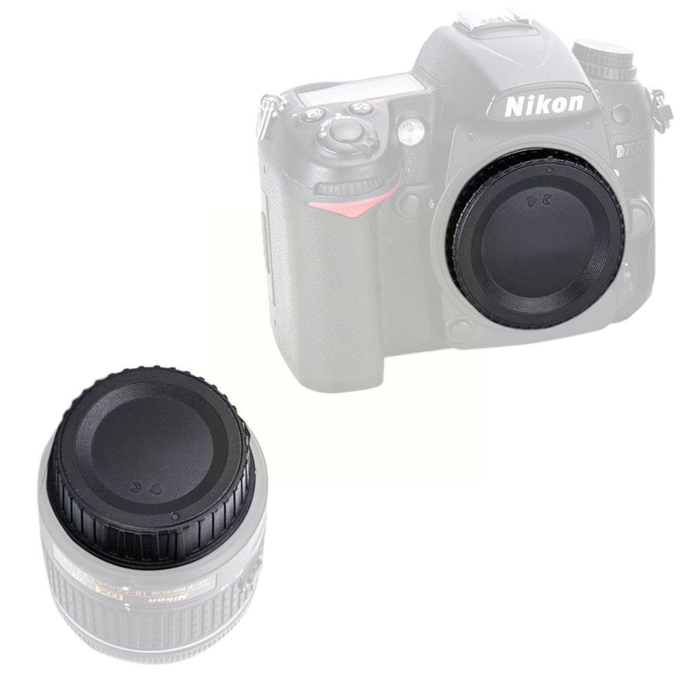 Rear Lens Cover Plastic Lens Cap Stof Voor Canon Camera Ef ES-S Serie Lens Zwart Voor Nikon Dslr En ai Lens Vervangen V8V5