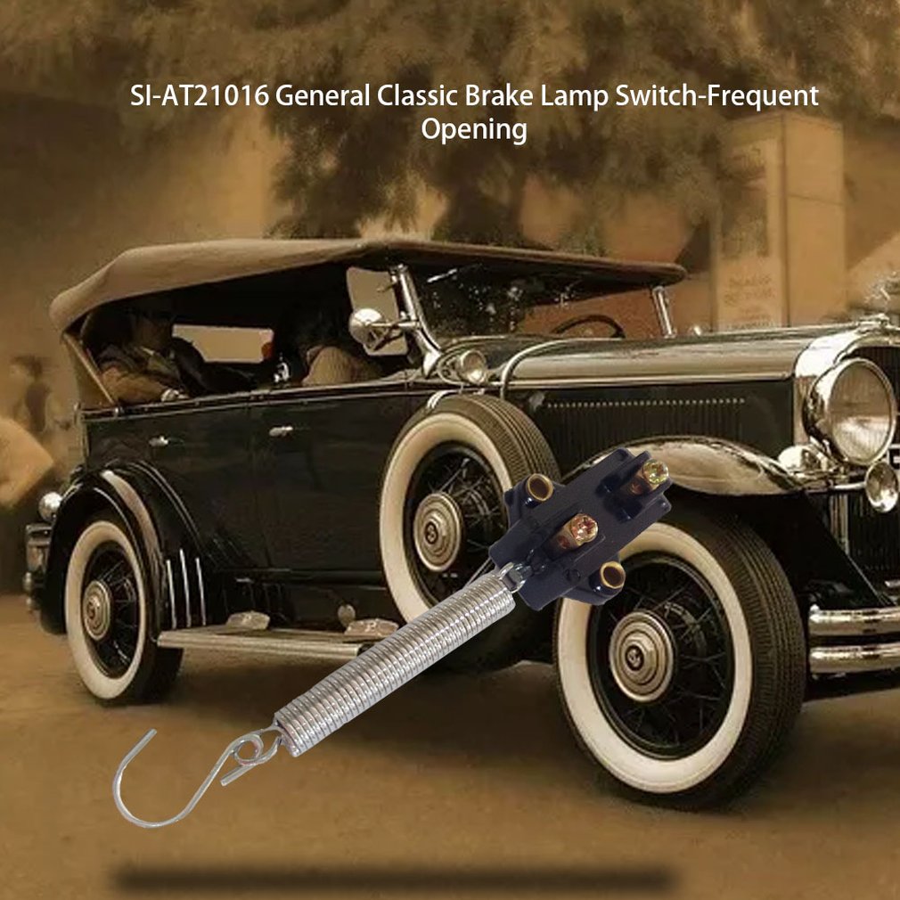Durable Universal Classic Car Brake Light Switch Normally Open Pull To Make