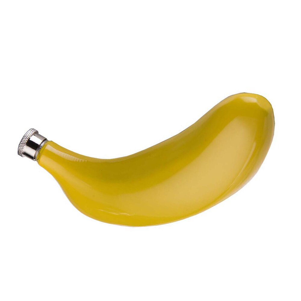 5Oz Banaan Wijn Pot Heupfles Rvs Heupfles Vodka Whisky Alcohol Fles Container Levert