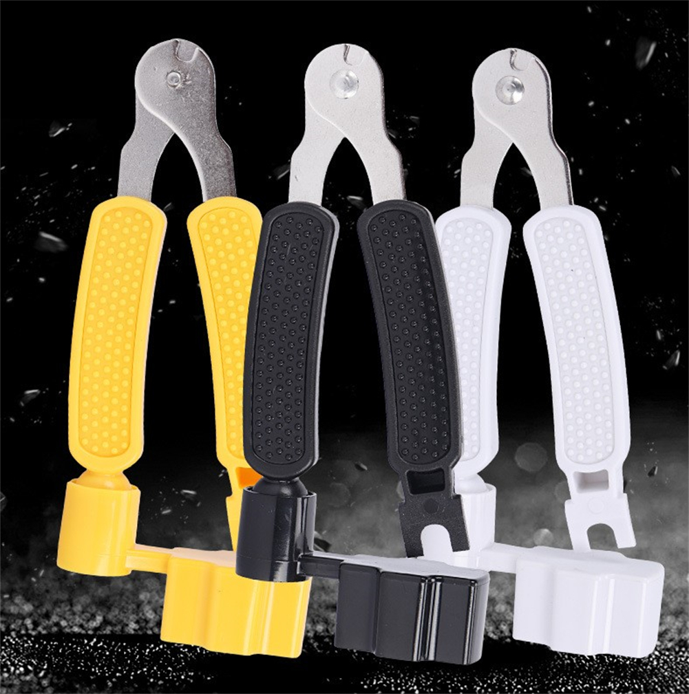 3 In 1 Guitar String Winder High Leverage Handle Metal & ABS Replace Strings 1-String Winder Feature For Mandolins