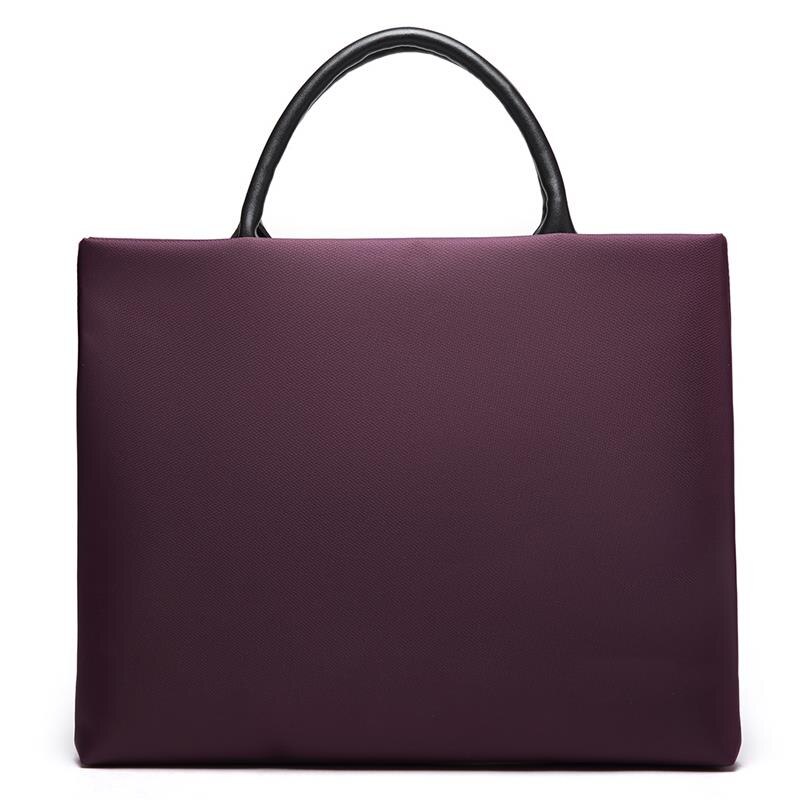 Sac à main Oxford pour femmes et hommes, sac à main de bureau de 14 pouces de bonne: Violet