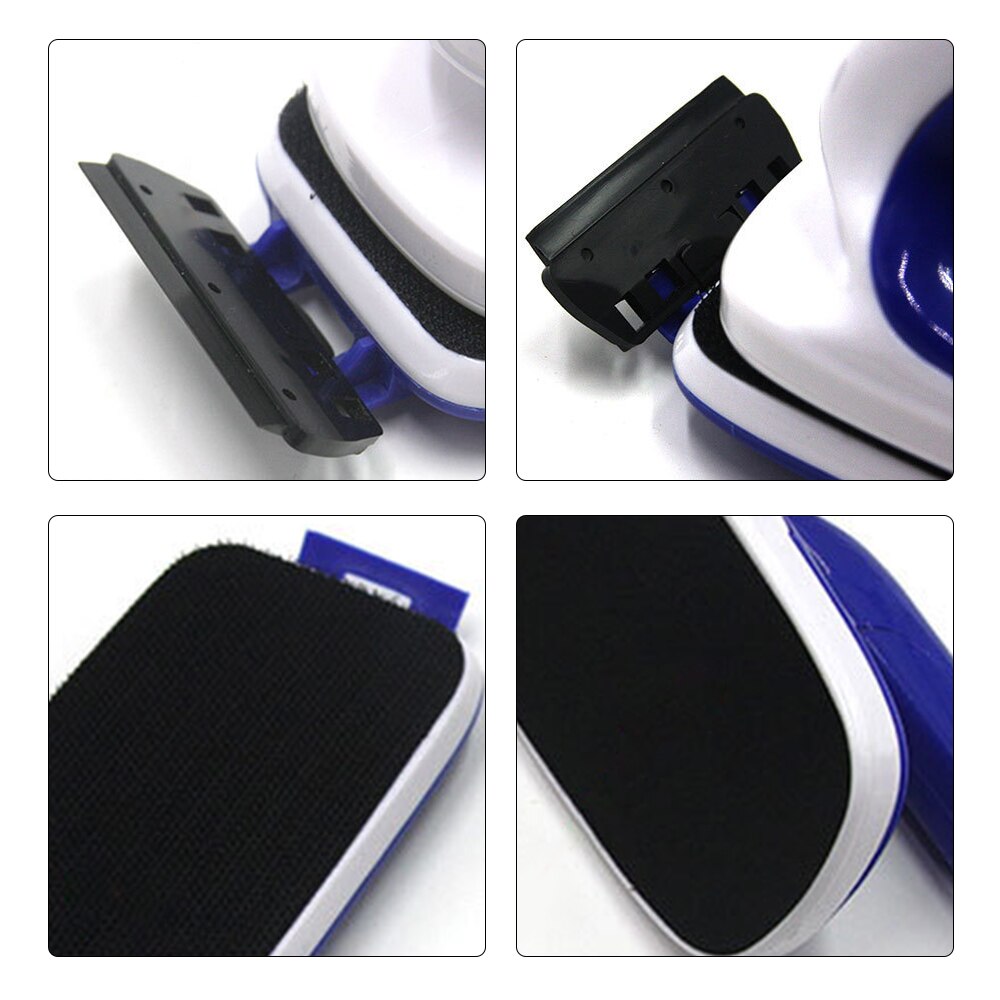 Aquarium Window Cleaning Glass Algae Scrape Magnetic Clean Brush Aquarium Glass Algae Scraper Cleaner Tool Floating r