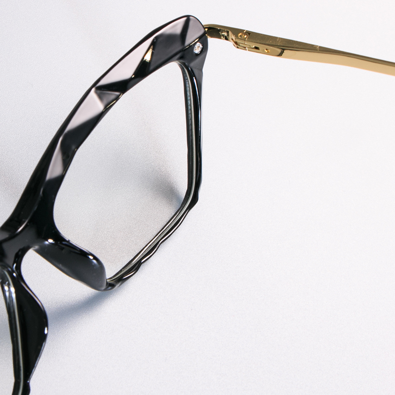 H45591 Diamond style frame Square Glasses Frames Women Optical Computer Glasses