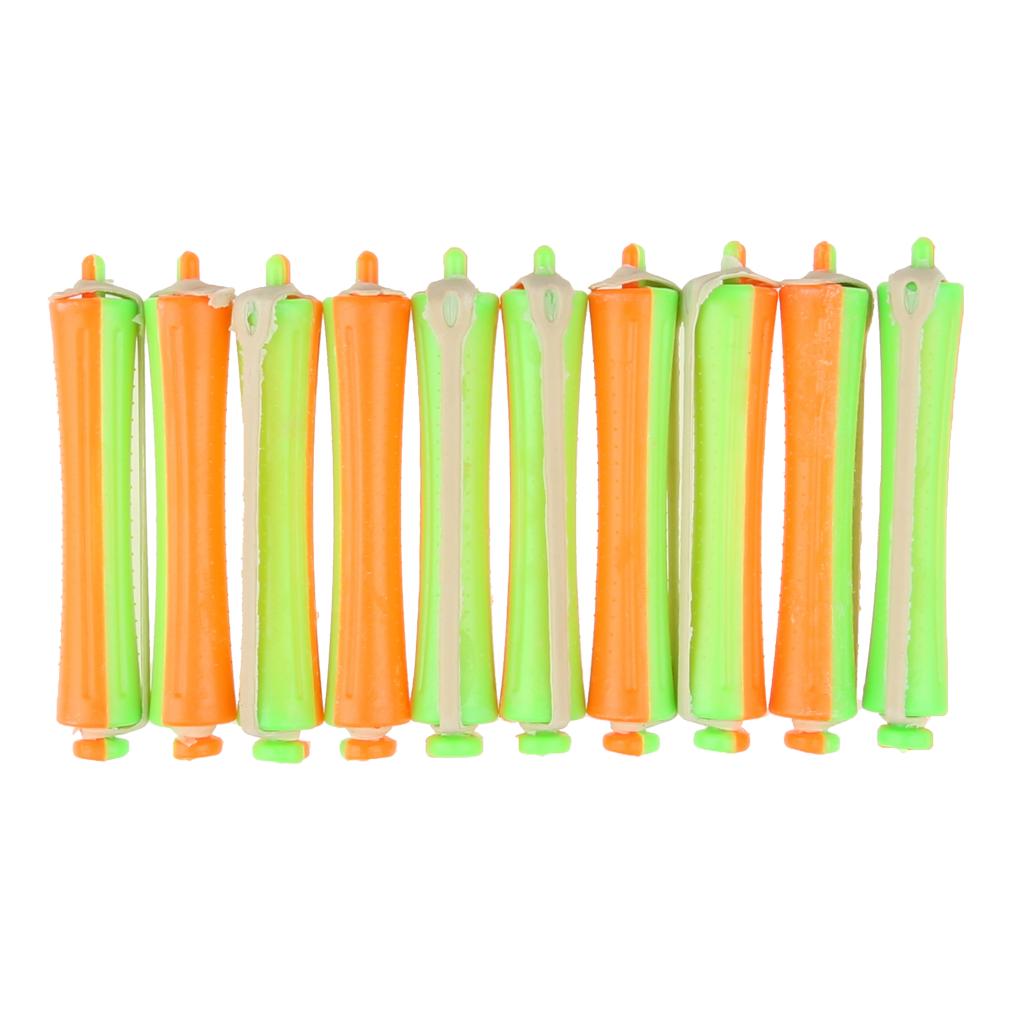 10 Pieces Permanent Wave Curlers Cold Wave Curlers Curler Set,