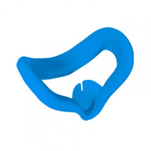 Weiche, schweißabweisende und lichtundurchlässige silikon-augenschutzhülle für oculus quest 2: Blau