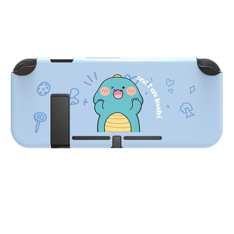 Cute Cartoon Switch Protective Shell TPU Hard Cover Shell NS Lite Anti-fall Painted Sleeve Case For Nintendo Switch Accessories: 3 Switch