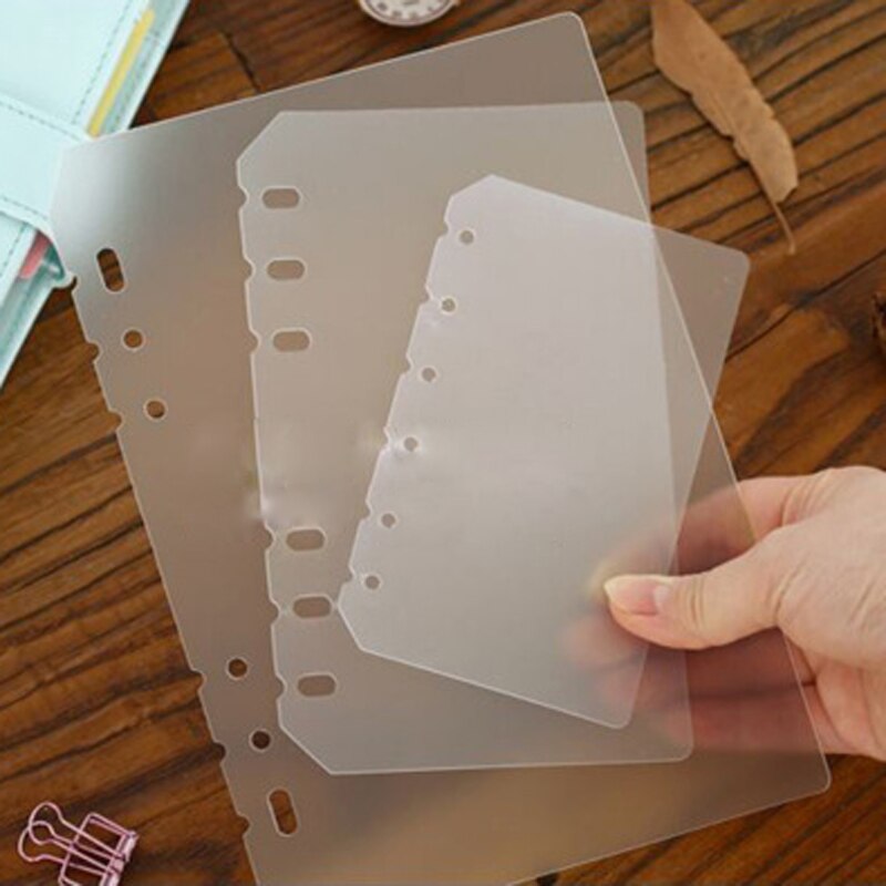 6 Holes A6 Colored Notebook's Index Page Inside Pages Planner Papers Cute Notebook Matching Stationery School Supplies: ZB074 / A6