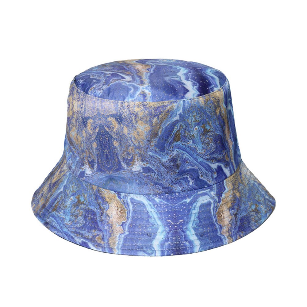 Sun Protection Unisex Boonie Hat Soft Bucket Cap Reversible Double-Side-Wear for Travel Safari Folding Full Print FS99: I