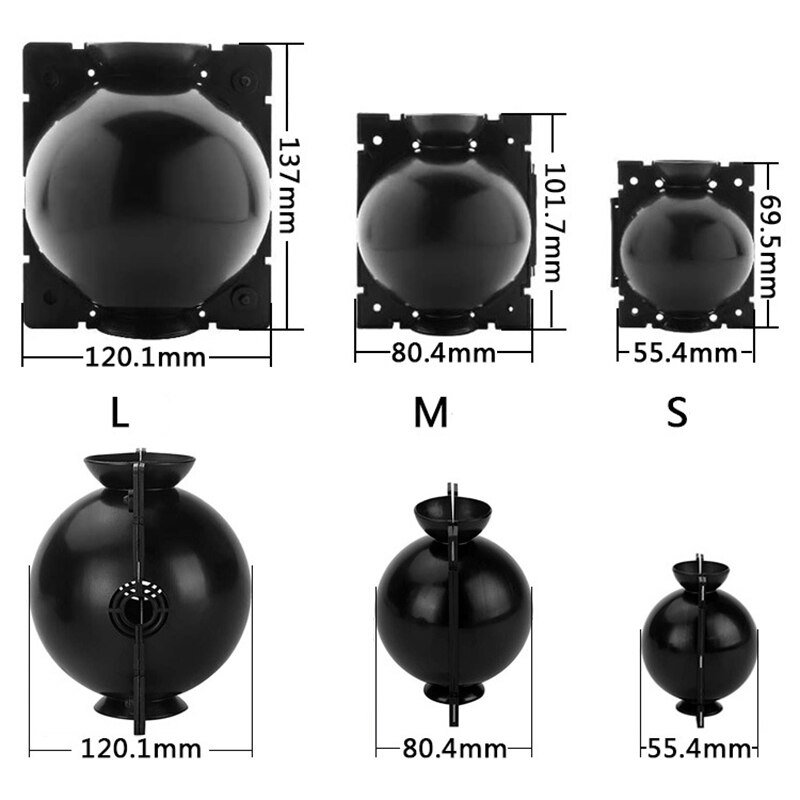 Plant Rooting Device, Plant Root Growing Box High-Pressure Propagation Root Ball for Tree, Reusable Grafting Rooting Ball
