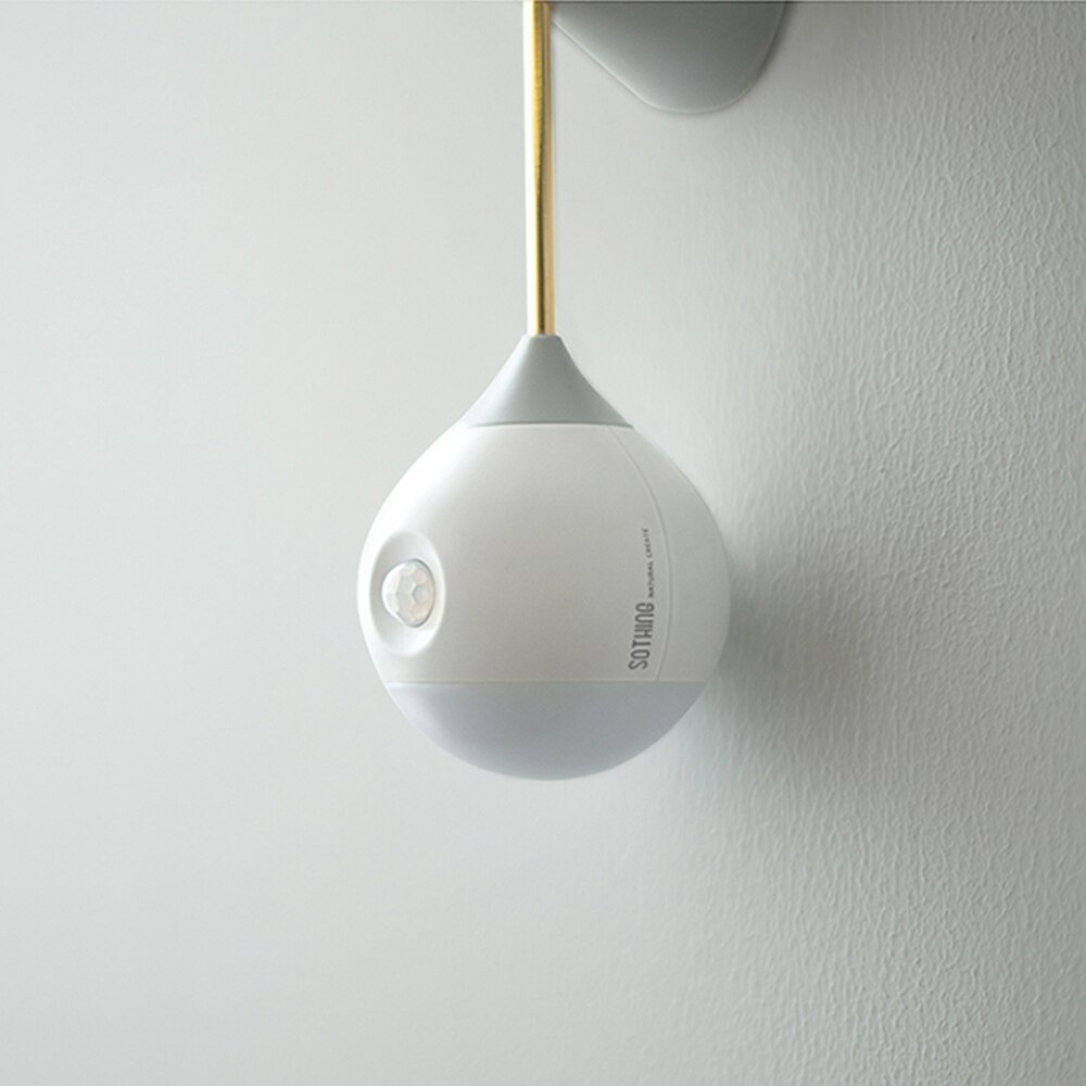 Sothing nachtlicht smart sensor tragbare infrarot-induktion usb-aufladung abnehmbare mijia nachtlampe für mi smart home