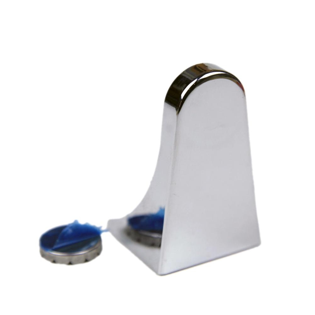 Jabonera magnética plateada para el hogar, ventosa resistente al agua, jabonera de acero, plato de jabón, accesorios para la cocina y el baño