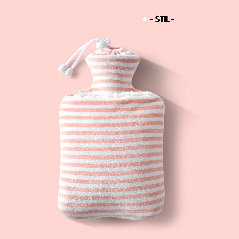 Warm Water Fles Warm Water Zak Water Injectie, foot Warming Bed Size Pluche Schattige Mini Draagbare Baby Meisje Warming Handen: L-F
